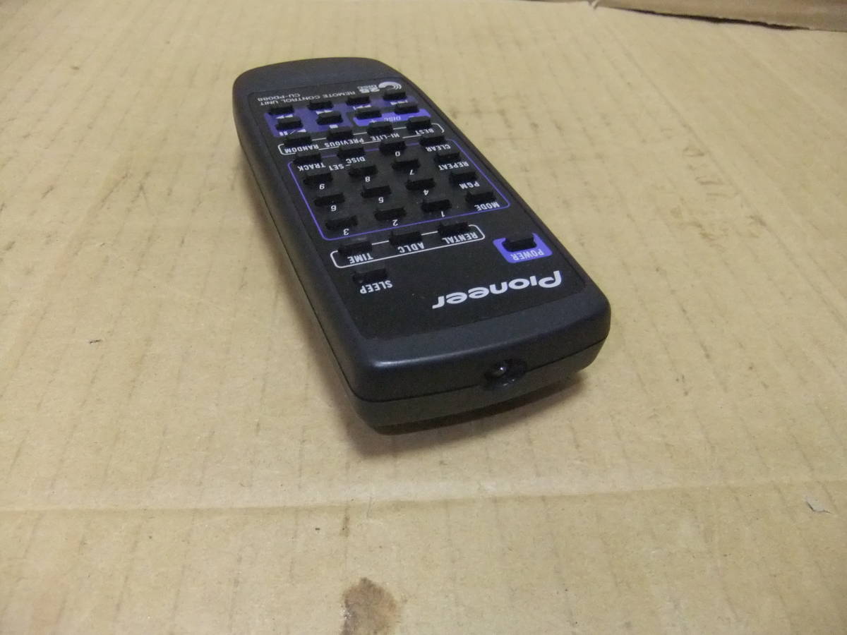 ヒート Pioneer CDチェンジャー PD-F25A用リモコン CU-PD088 - 通販