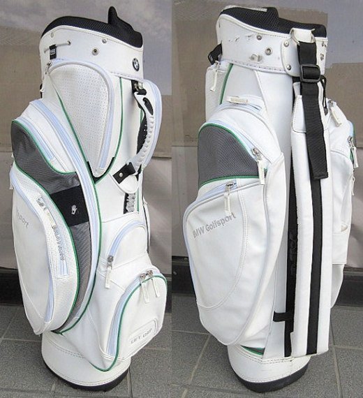 中古品 BMW Golf Sport OGIO製 キャディバッグ ホワイト
