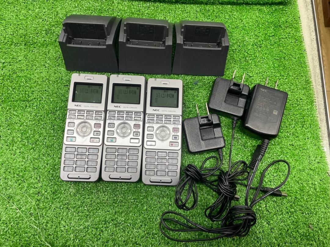 ○G8054 NEC デジタルコードレス機 ビジネスフォン IP3D-8PS-2 3台