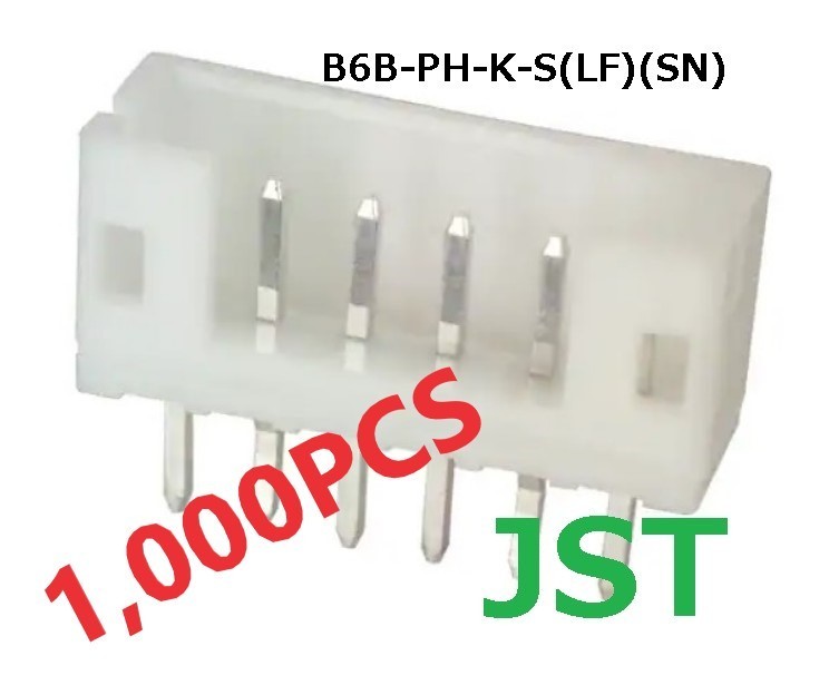 T-ポイント5倍】 JST B6B-PH-K-S 1000個-[BOX204] B6B-PH-K-S(LF)(SN