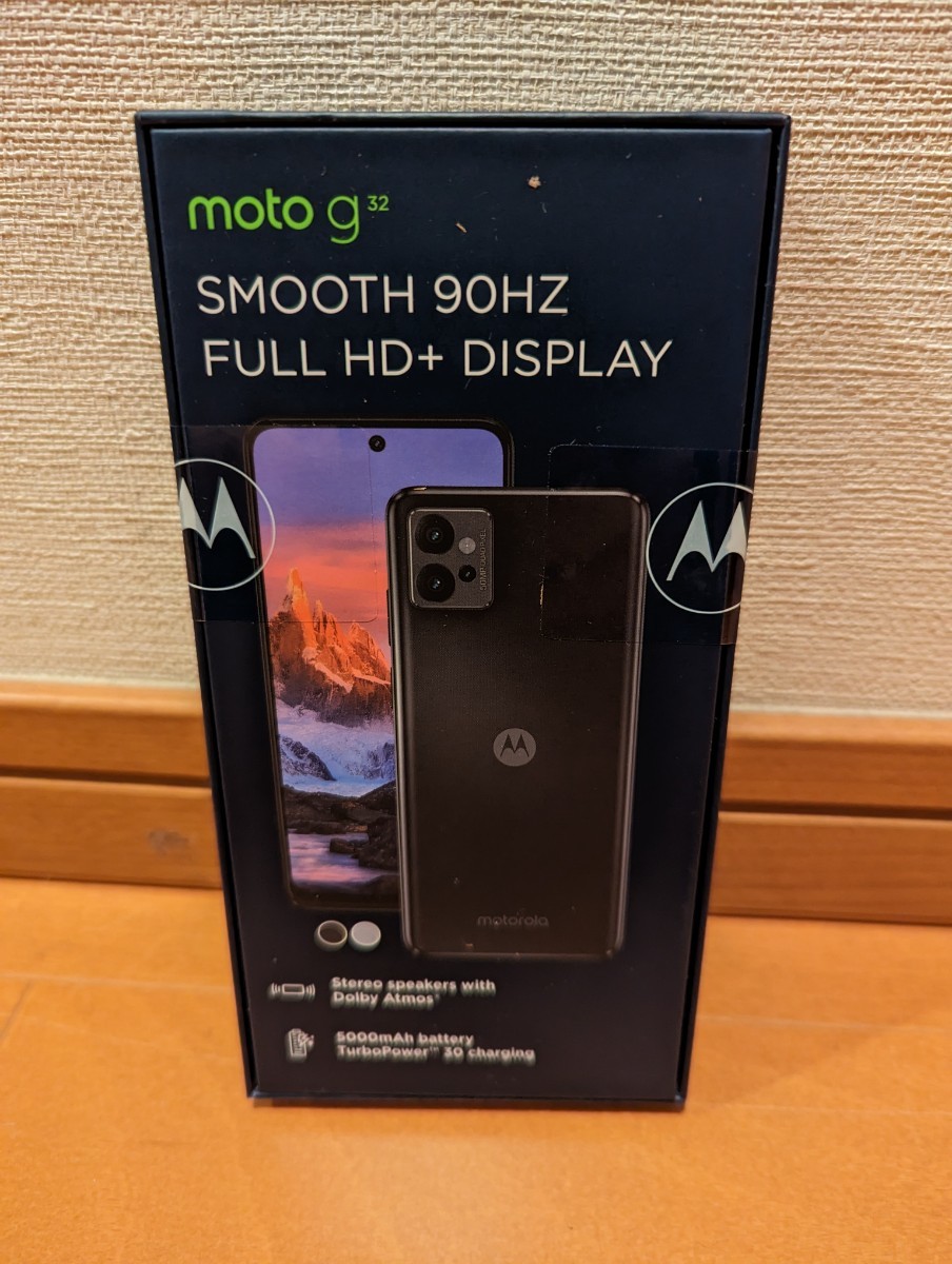 未開封 moto g32 ミネラルグレイ - スマートフォン本体