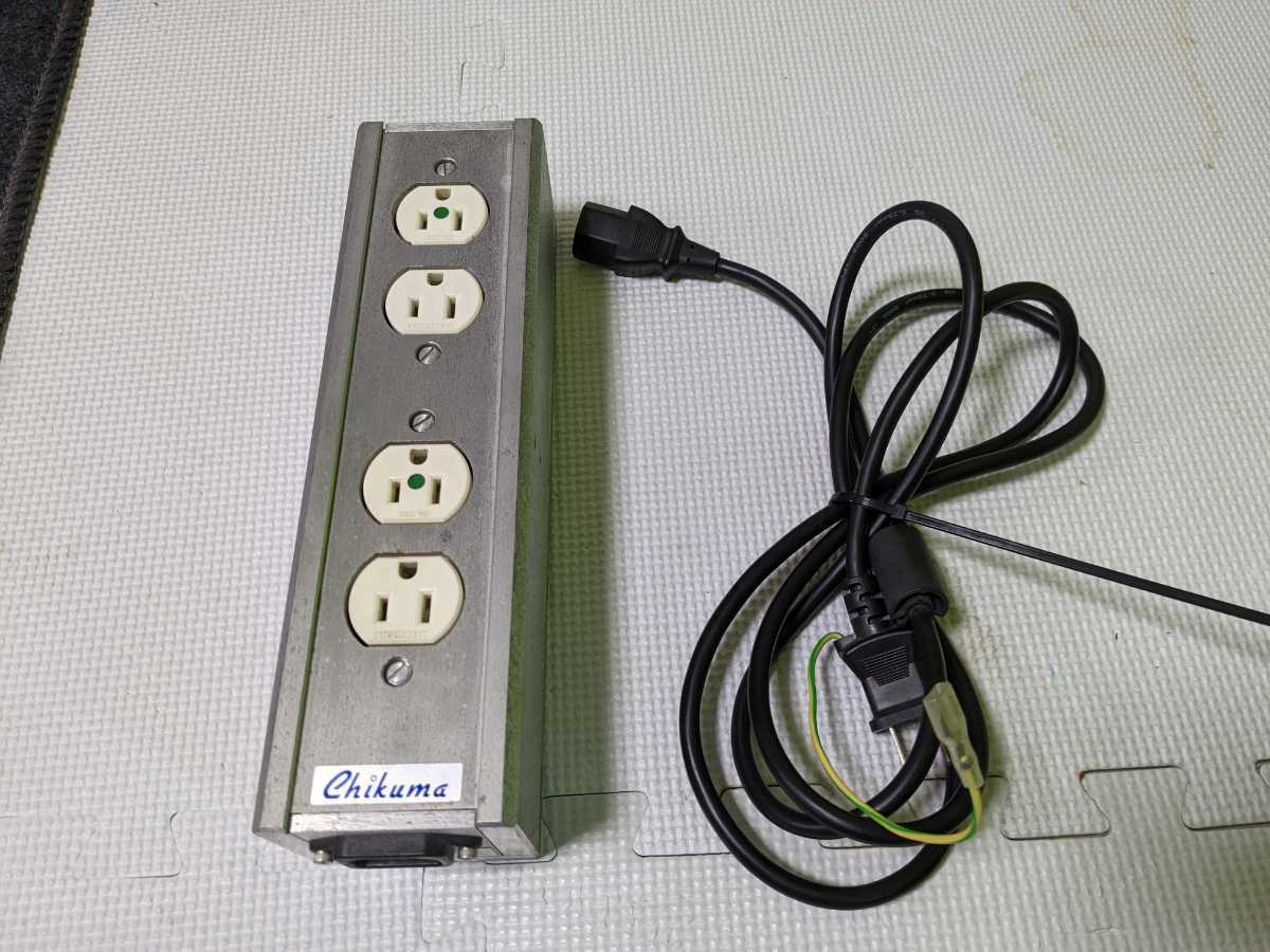 Chikuma チクマ 4口 電源タップ sbdonline2.net