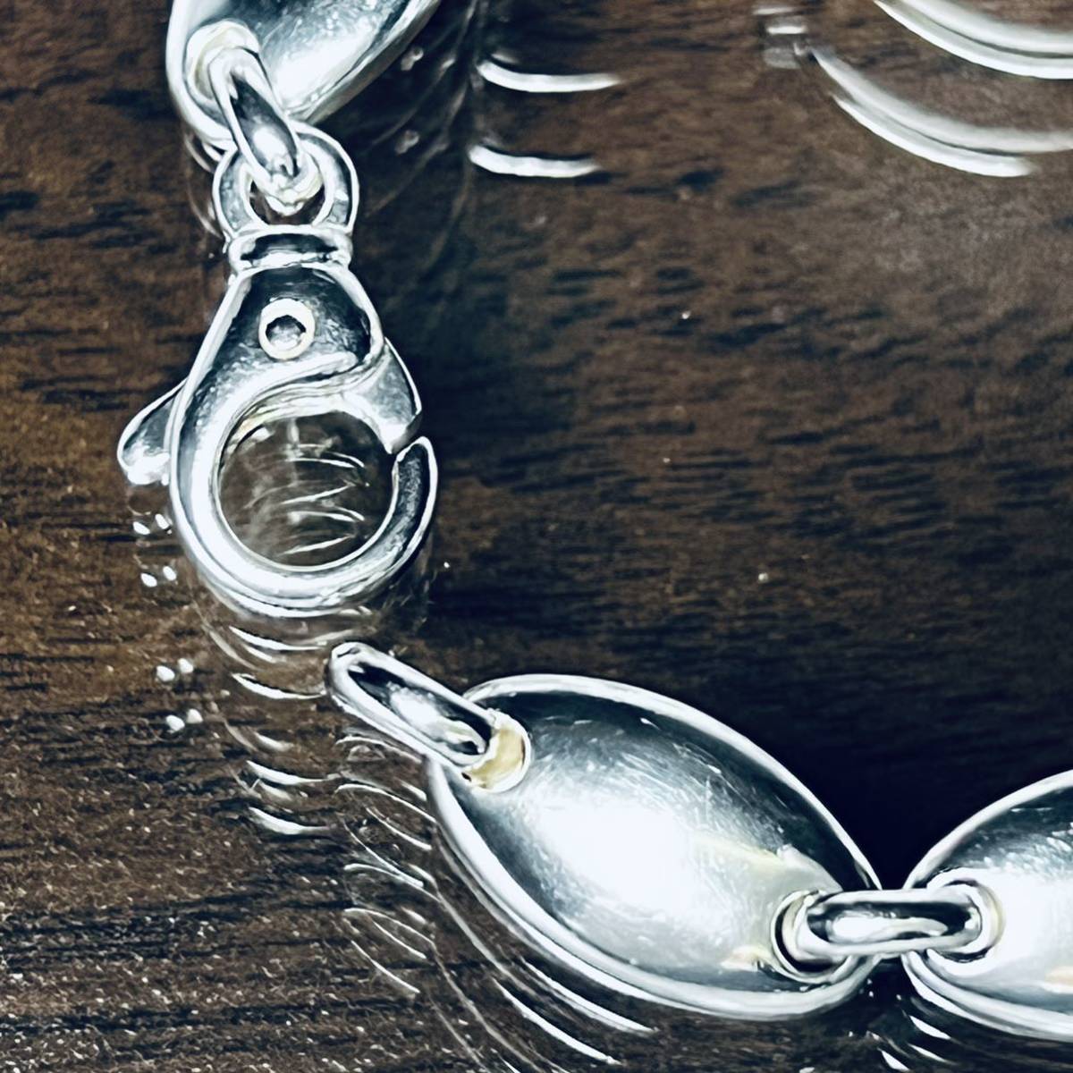 OLD TIFFANY オールド ティファニー ペブル リンク ブレスレット-