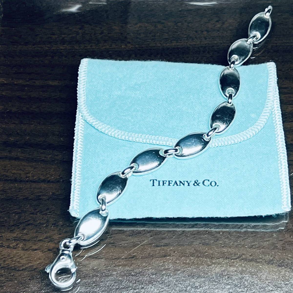 OLD TIFFANY & CO. オールド ティファニー ペブル リンク ブレスレット