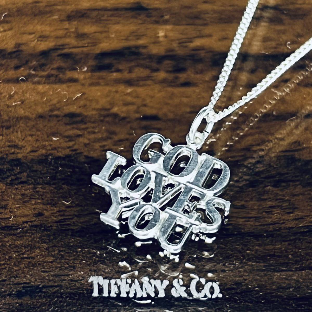 VINTAGE TIFFANYヴィンテージ ティファニー GOD LOVES YOUチャーム