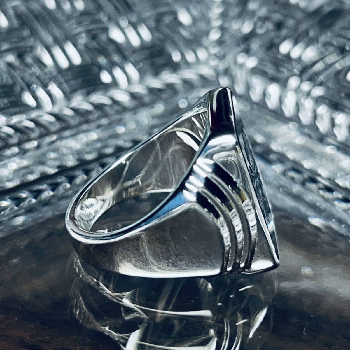 OLD TIFFANY & CO. オールド ティファニー ブラック オニキス デイジー