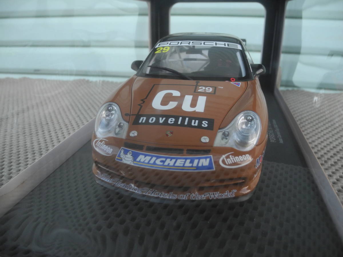 * новый товар нераспечатанный * Auto Art Porsche / AUTOart PORSCHE 911 GT3 R Asian Carrera Cup 2003 Winner