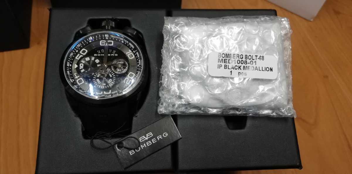 新品 未使用 BOMBERG ボンバーグ BOLT-68 電池交換済み 激安 特価