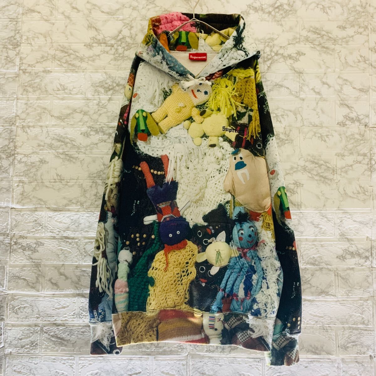 白木/黒塗り ○極ダブルネーム○爆芸術融合品○シュプリーム○パーカー