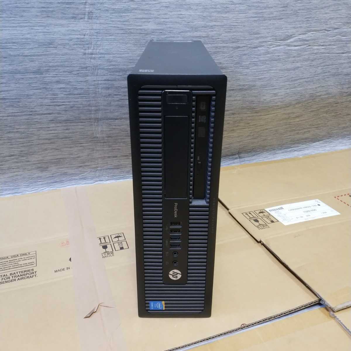 希少 高性能 HP ProDesk 600 G1 SFF Core i3-4170 3.70GHz/メモリ4GB/HDD500GB/USB3.0/OS選択可/Windows 10/Windows 7 Professional/T184W