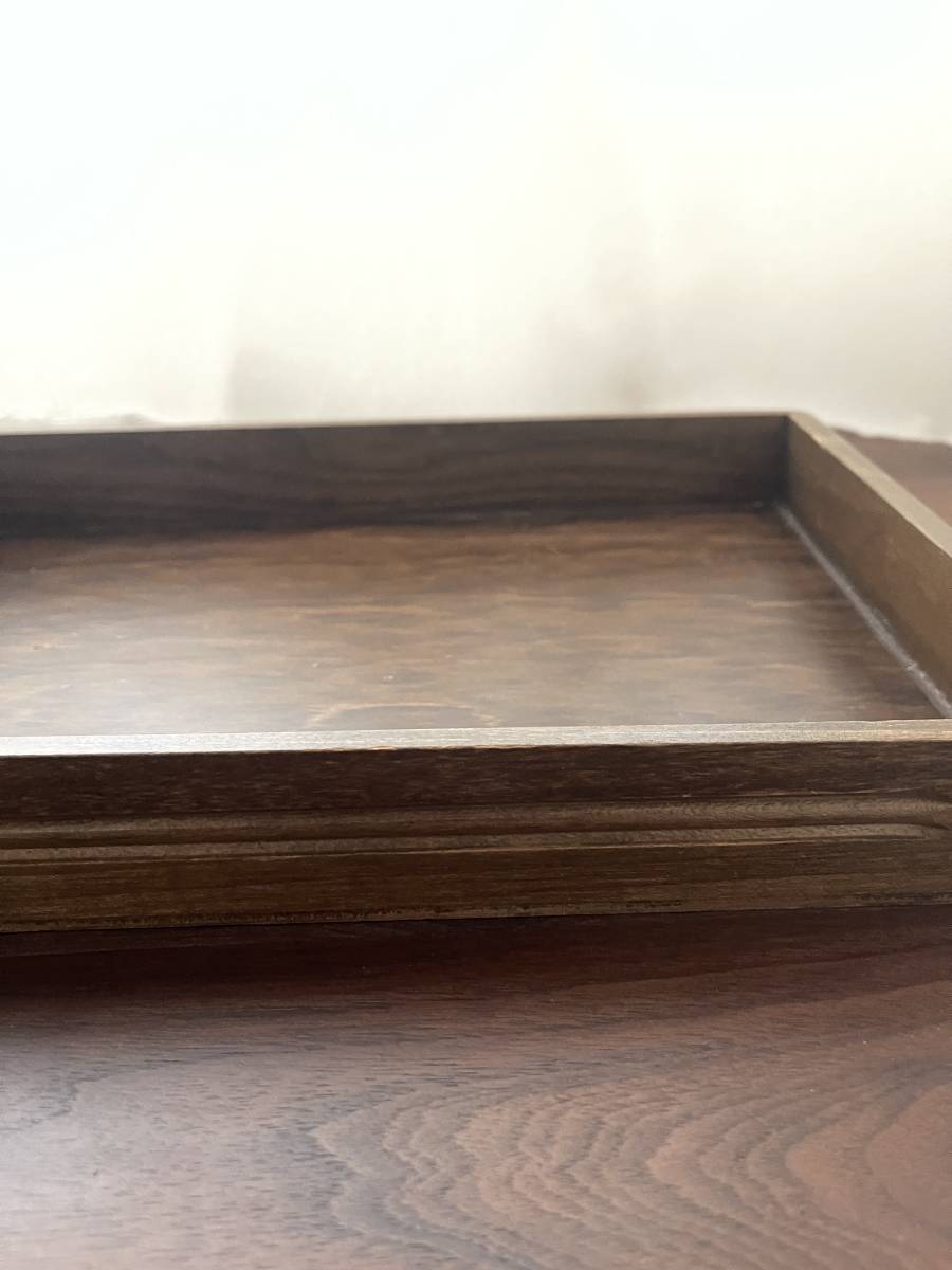 70s Vintage wood tray ビンテージウッドトレイ ウッドケース 木箱 ウッドボックス インダストリアル 60s_画像3