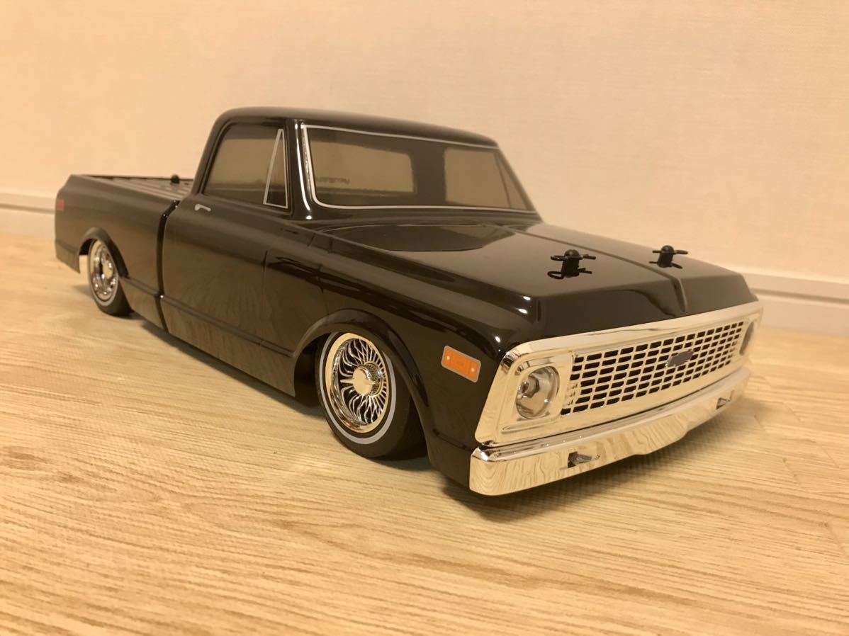 1972 CHEVY C10 ローライダー仕様 1/10 RC 完成済フルセット seven