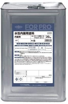 ニッペ FOR PRO 水性内装用塗料 20kg 白_画像1