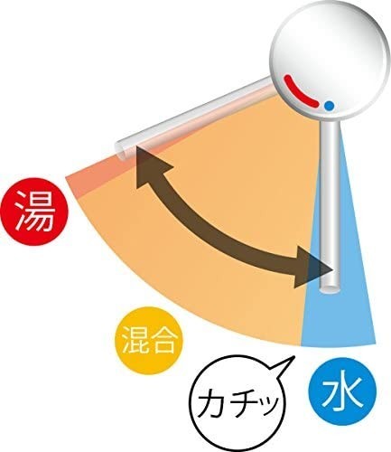 LIXIL(リクシル) INAX キッチン用 台付 吐水口引出式 ハンドシャワー付シングルレバー混合水栓_画像3