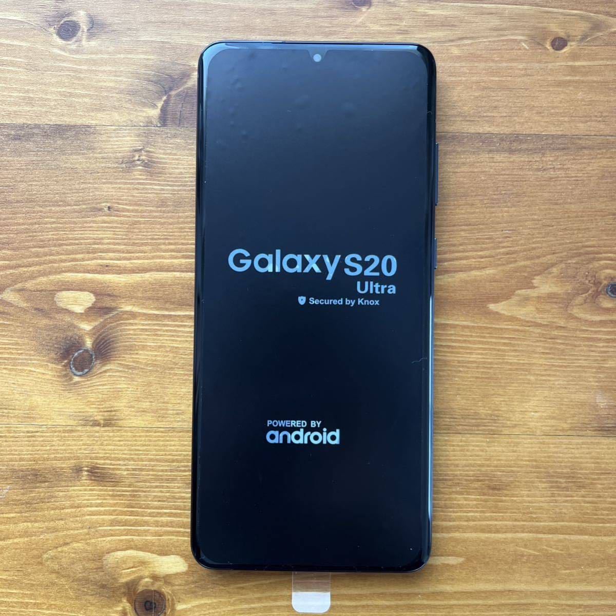 同様 Galaxy S20 Ultra 5G 128GB コスミックブラック 日本語対応 米国 