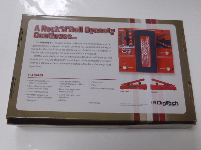 Digitech デジテック WHAMMY DT ワーミーDT 新品未使用 (T1-012