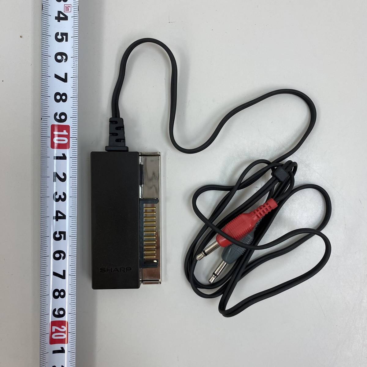 22L1128** SHARP sharp CE-124 карманный компьютер для кассета интерфейс CASSETTE INTERFACE работоспособность не проверялась **