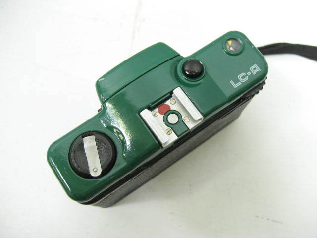 LOMO ロモ LC-A 35mm コンパクトカメラ フィルム 緑×黒 グリーン