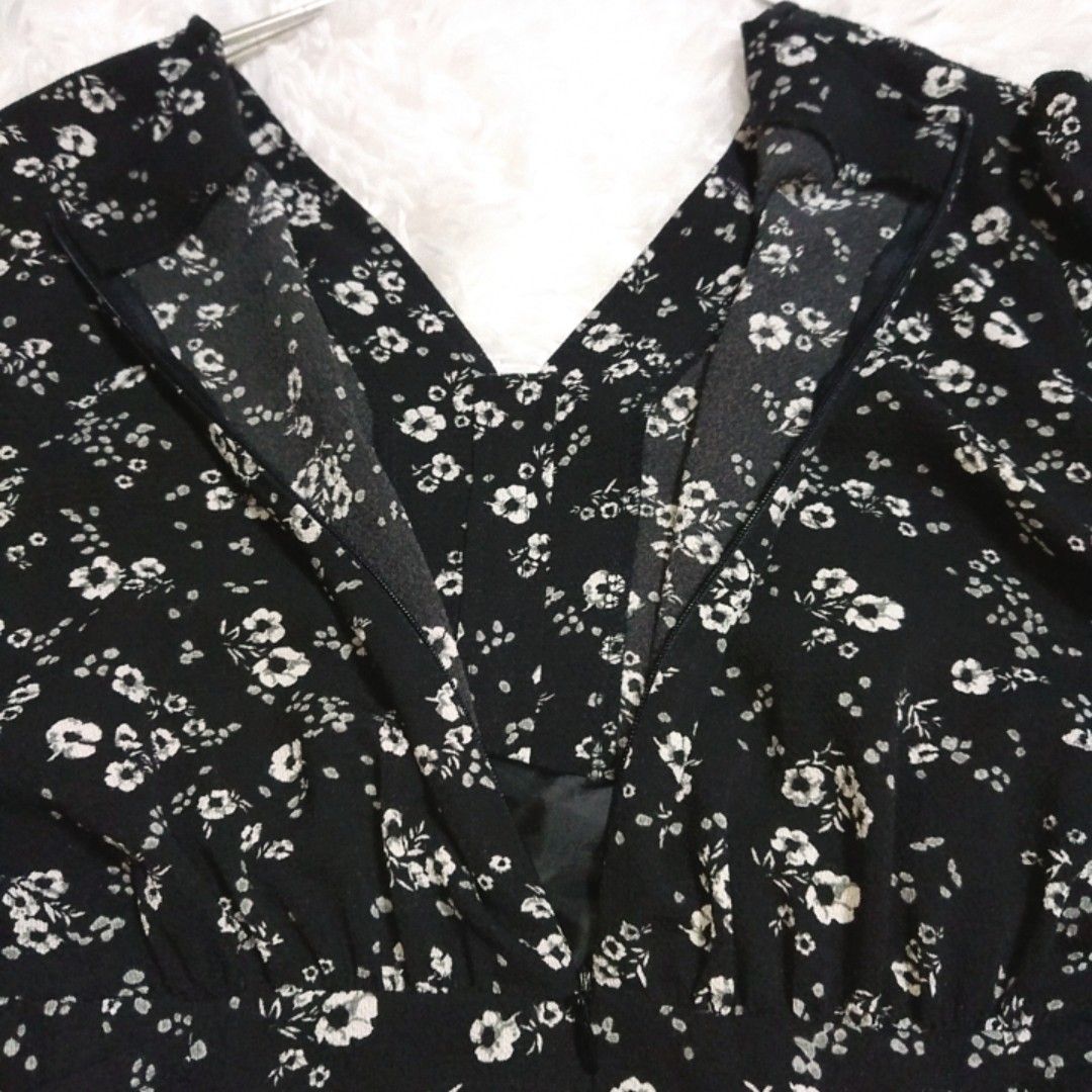 FRAY I D フレイアイディー 花柄 マキシ丈 ワンピース ロング FRAY I D フレイアイディー 花柄 マキシ丈 ワンピース ロング