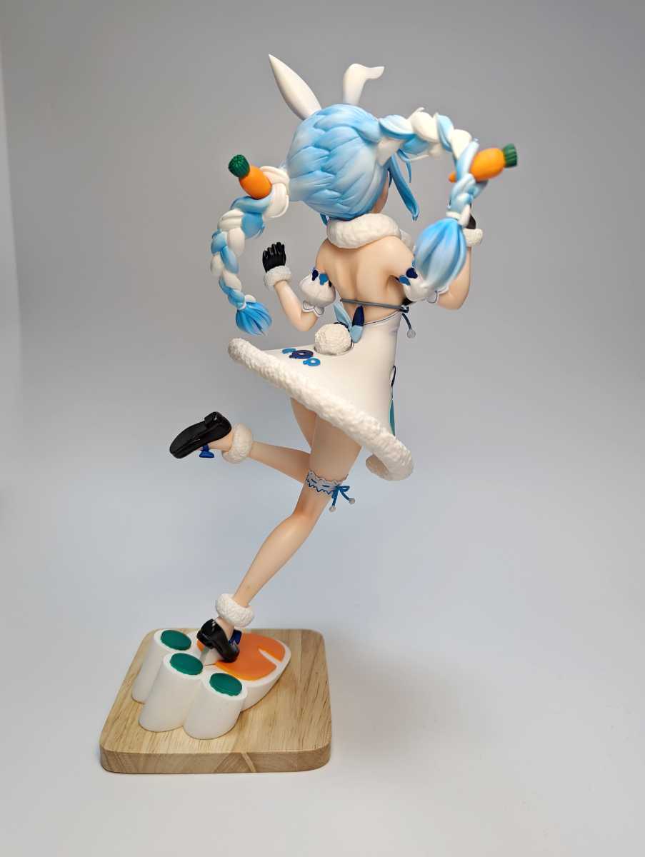 ★バストキャストオフ&生足仕様★ フジヤマサンカク ホロライブ 兎田ぺこら 塗装済み完成品 ガレージキット 6