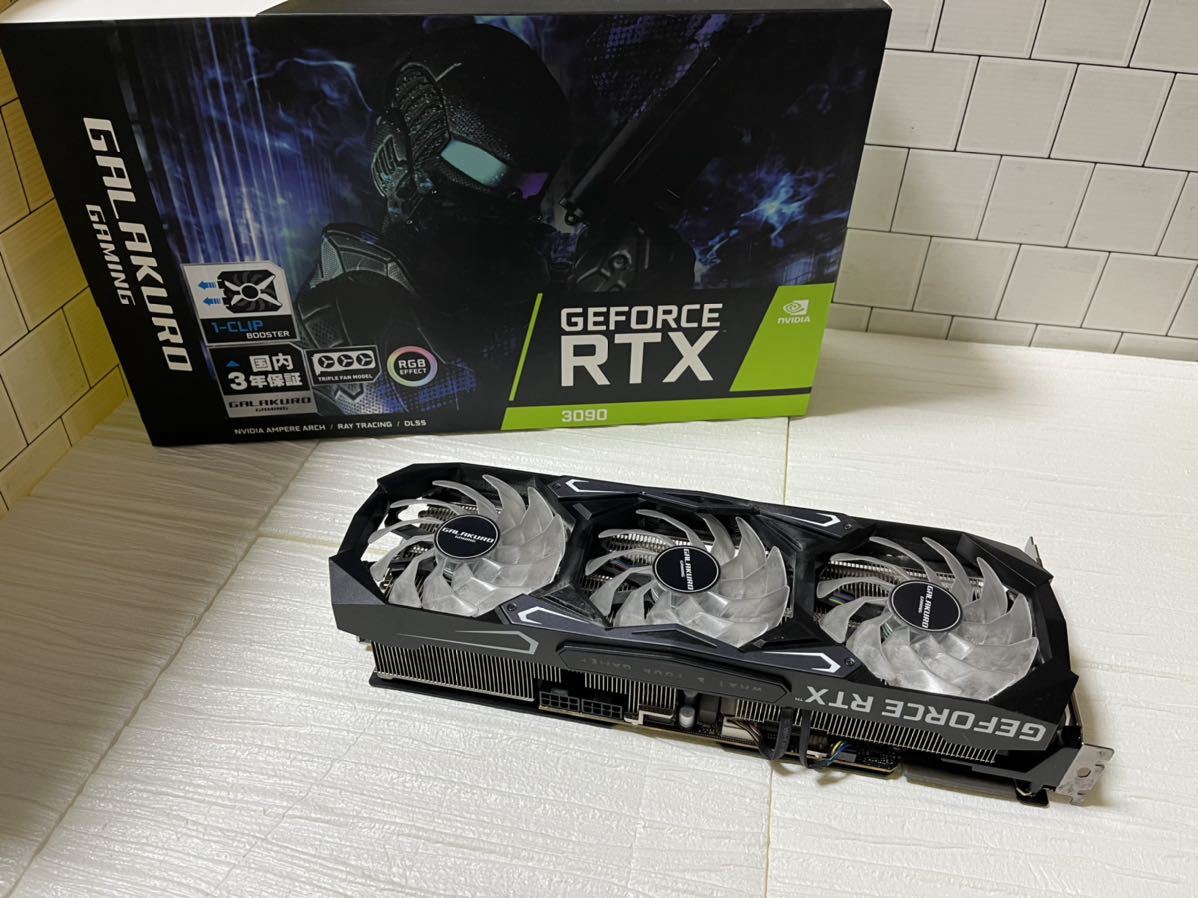GALAKURO GAMING GG-RTX3090-E24 玄人志向GeForce RTX グラフィック