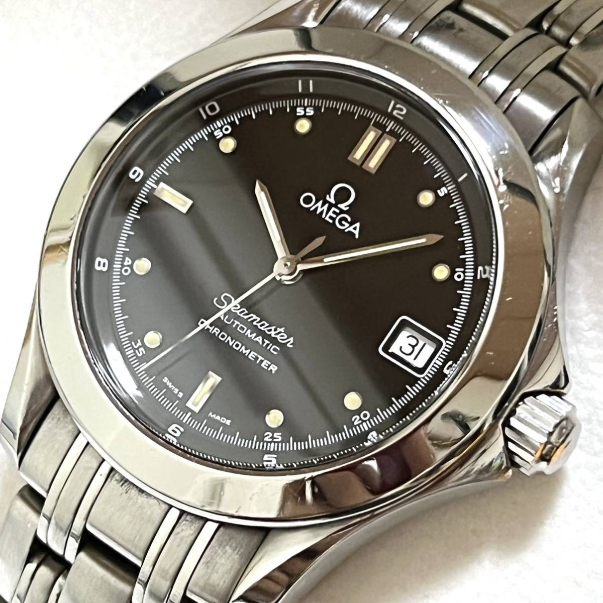 Yahoo!オークション - 美品 オメガ シーマスター120m 自動巻き Yahoo!オークション - 美品 オメガ シーマスター120m 自動巻き