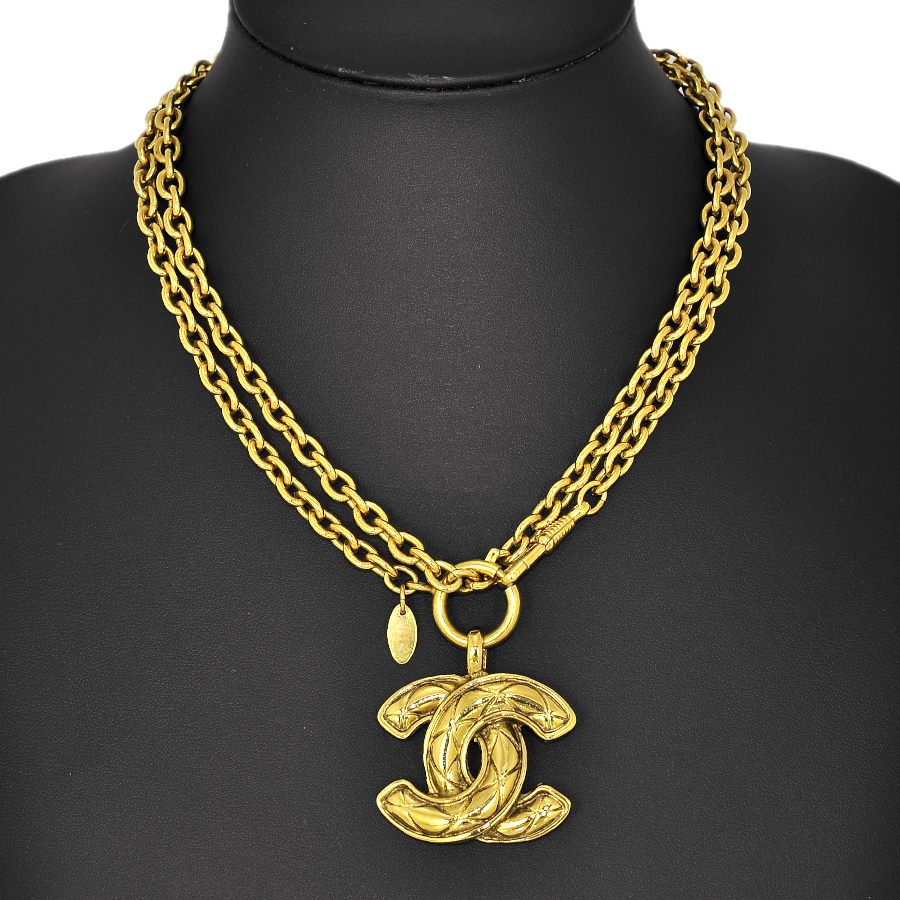 33382円 シャネル チェーン ロング ネックレス ペンダント GP 33382円 シャネル チェーン ロング ネックレス ペンダント GP