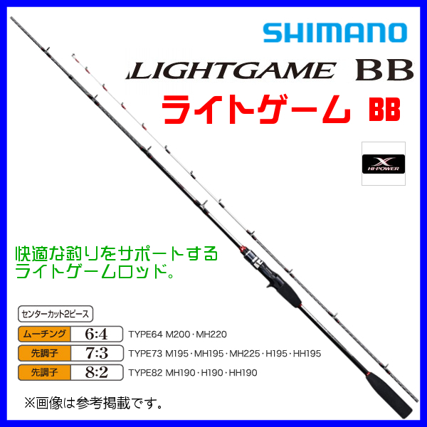 春のコレクション 船竿 ロッド MH190 TYPE82 BB ライトゲーム '19