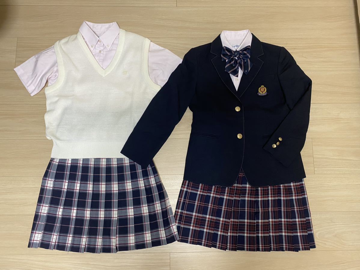 福岡　私立高校　冬夏　制服一式　高校制服_画像1