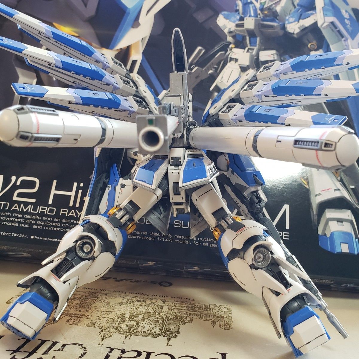 完成品 RG リアルグレード Hi-νガンダム ハイ ニュー 機動戦士 GUNDAM バンダイ BANDAI 逆襲のシャア 模型