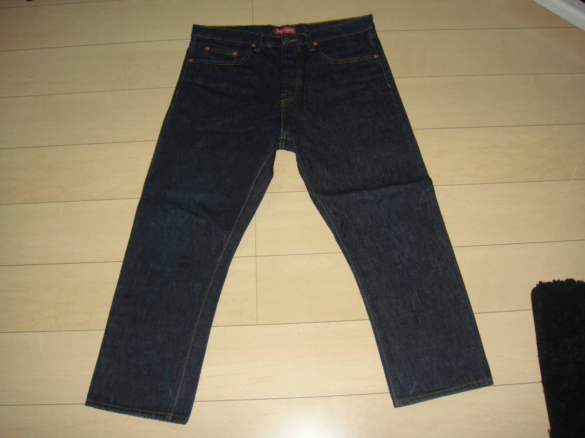 最も優遇 ☆supreme☆デニム☆デニムパンツ☆W36☆中古品☆ その他