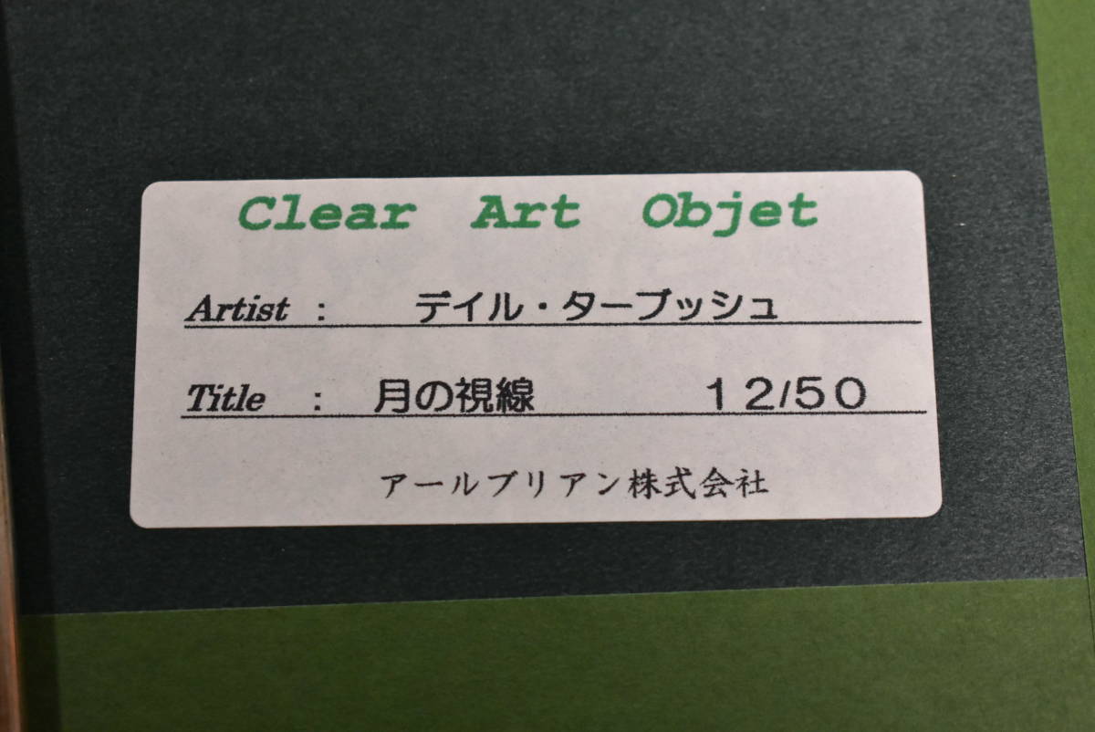 上品なスタイル上品なスタイルクリアアート 月の視線 デイル・ター