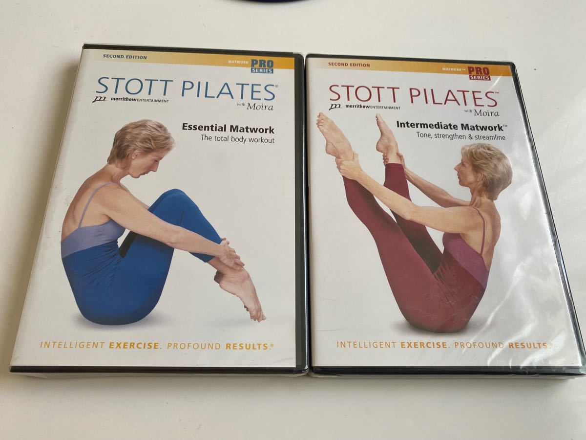 [新品未開封] stott pilates DVD mat work 4枚