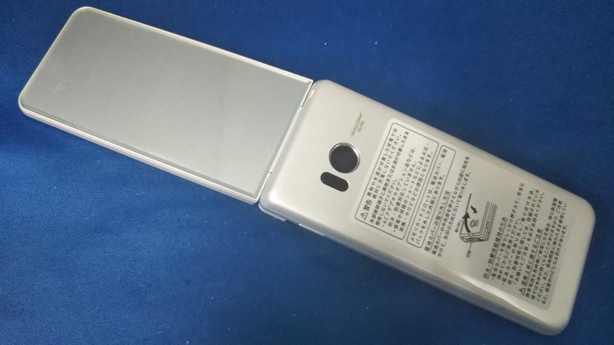 Softbank SIMフリー AQUOSケータイ2 601SH ＃SG2911 SHARP 4Gガラホ 折畳 SIMロック解除済 簡易動作確認＆簡易清掃＆初期化OK 送料無料 W の画像6