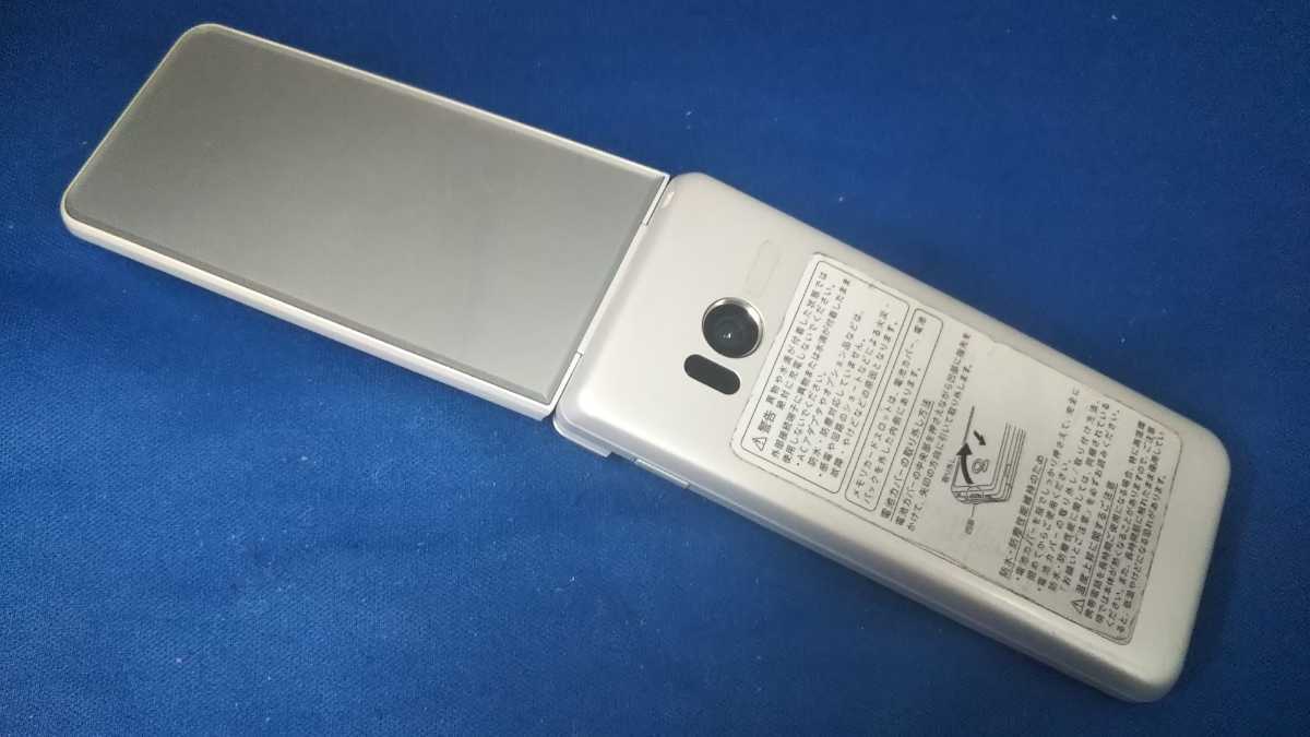 Softbank SIMフリー AQUOSケータイ2 601SH ＃SG2950 SHARP 4Gガラホ 折畳 SIMロック解除済 簡易動作確認＆簡易清掃＆初期化OK 送料無料 W の画像6