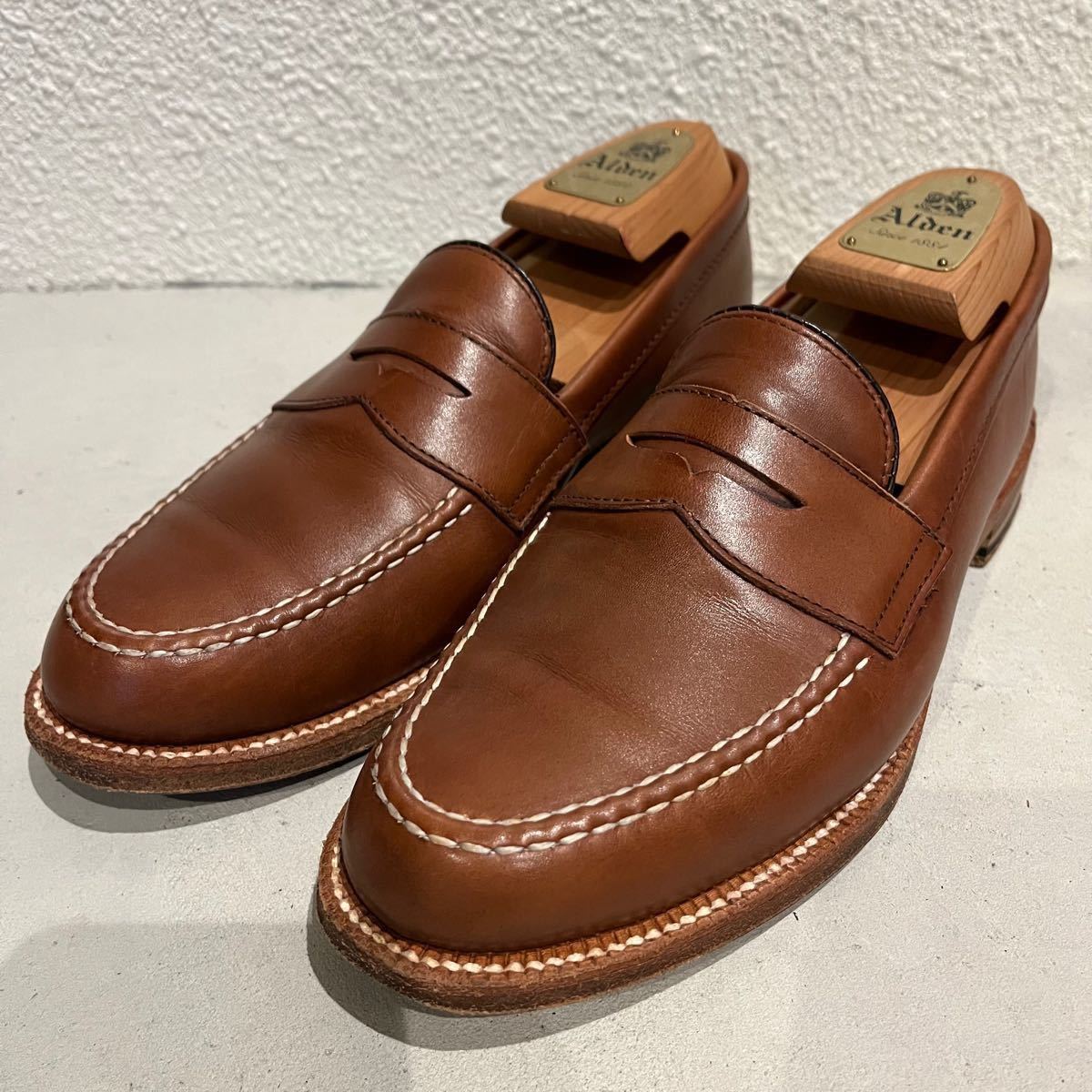 Alden オールデン ローファー ブラウン 茶色 6 1/2 靴 メンズ Alden オールデン ローファー ブラウン 茶色 6 1/2 靴 メンズ