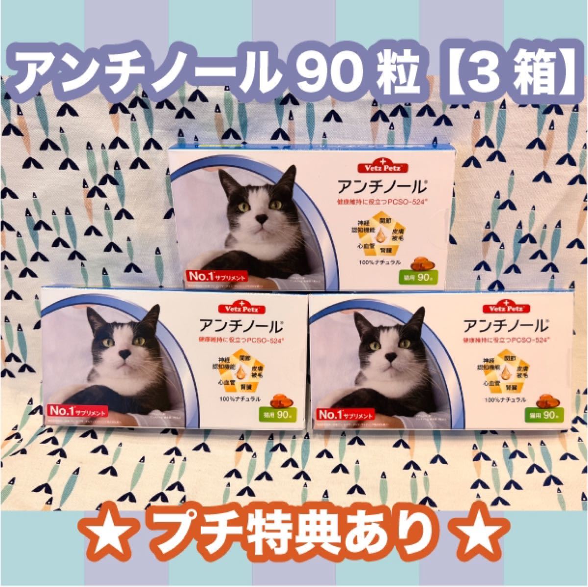 アンチノール 猫用 90粒1箱 - 通販 - toptelha.net.br