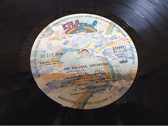 LP The Salsoul Orchestra Salsoul RJ-7189 全8曲 インサート付き レコード サルソウル・オーケストラ 札幌市 豊平区 _画像4