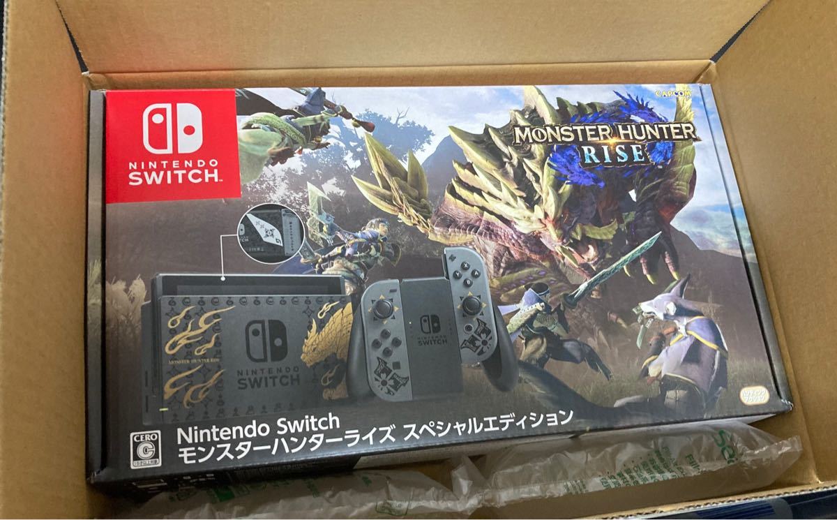 新品未開封】NintendoSwitch モンスターハンターライズ スペシャル