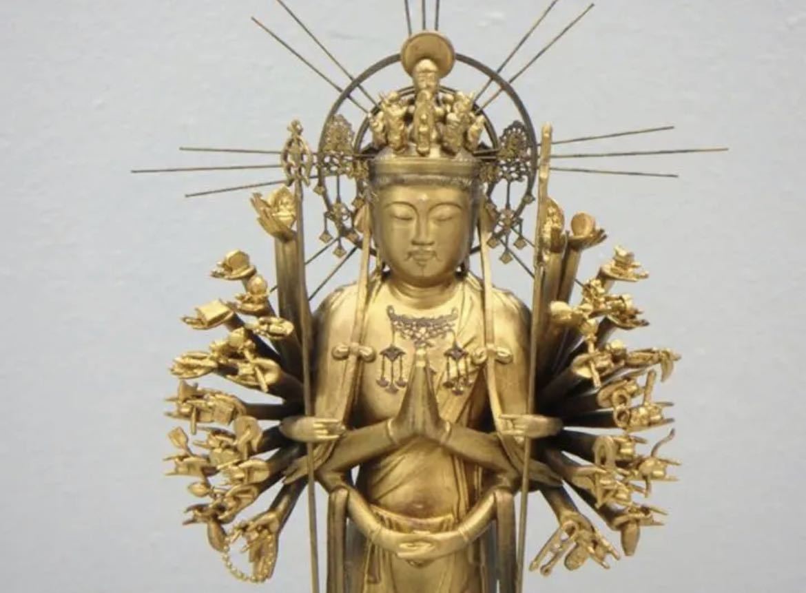 仏教美術 仏像 仏 △イSム Tana Cocoro 掌 千手観音 慶派 ポリストーン