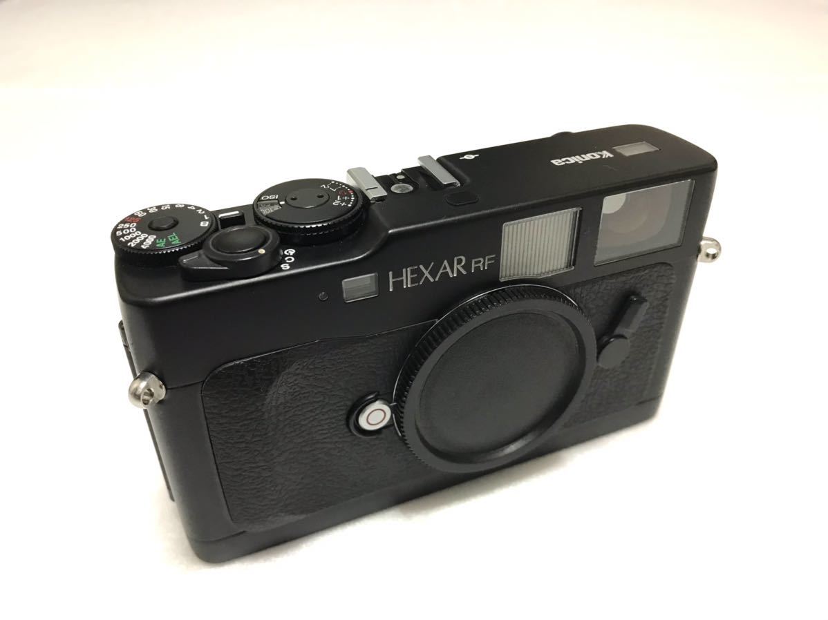 良品　Konica HEXAR RF ヘキサーRF　後期型　レンジファインダーカメラ