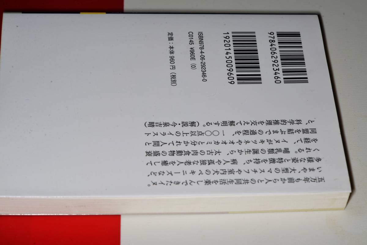 講談社学術文庫●イヌ　どのようにして人間の友になったか（著・絵：ジョン．Ｃ・マクローリン　訳：澤崎　坦） 2016_画像2