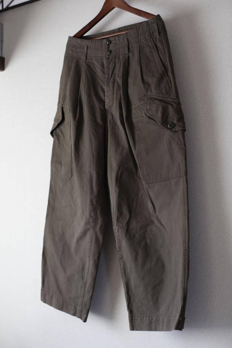 最高の品質の  OLDMAN’S TAILOR カーゴパンツ 軍パン オールドマンズテーラー Pants Work Royal Mサイズ