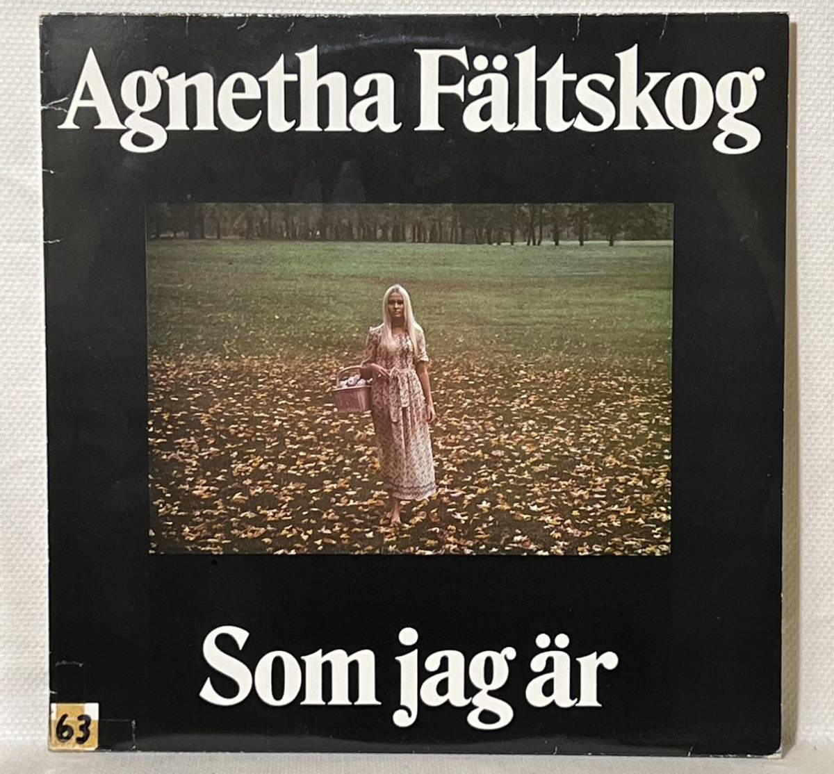 Agnetha Faltskog / Som Jag Ar* Швеция запись LP ABBA