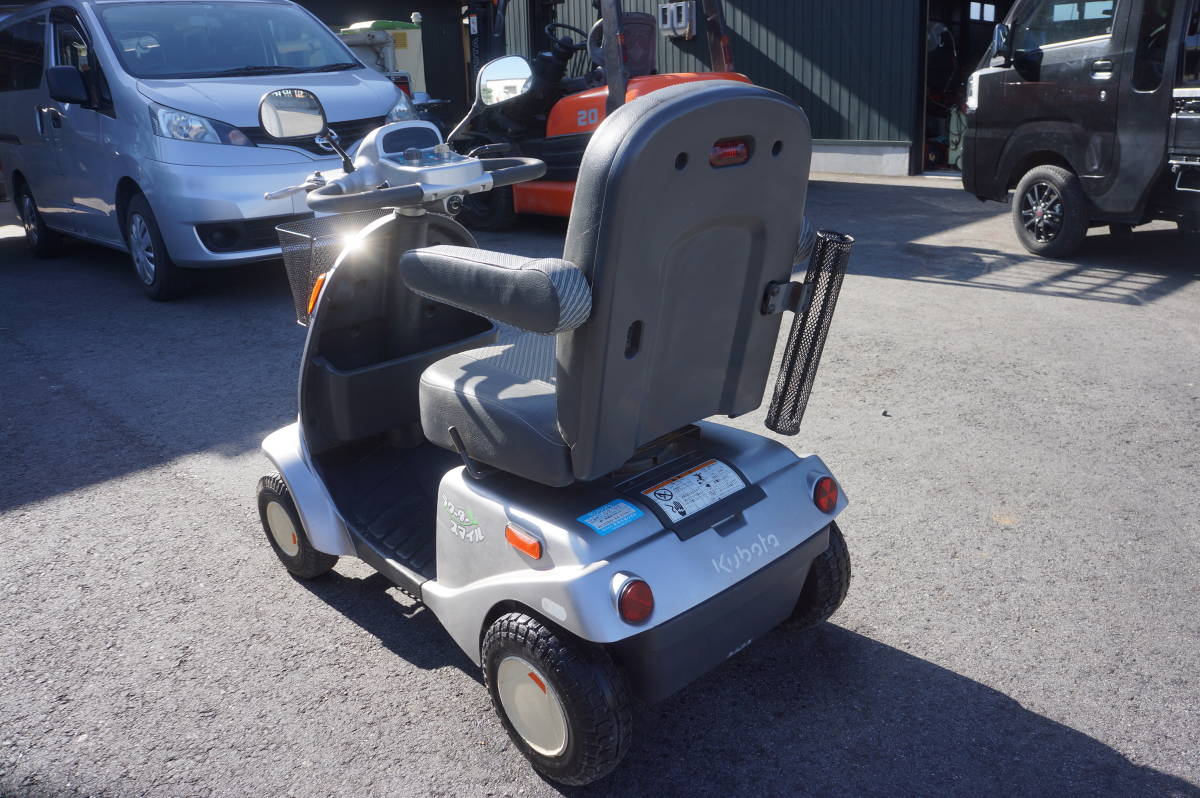全国発送可 音声案内 セニアカー シニアカー 電動車椅子 クボタES400 ...