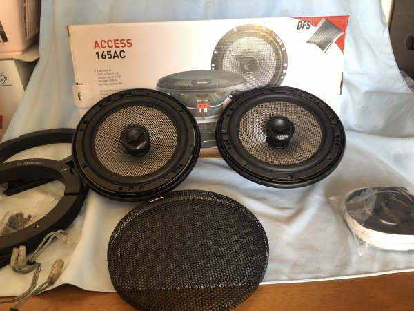 ★☆　Focal Accessシリーズ　165AC 同軸スピーカー　カロッツェリアバッフルボード付　送料込み　元箱　☆★_画像4