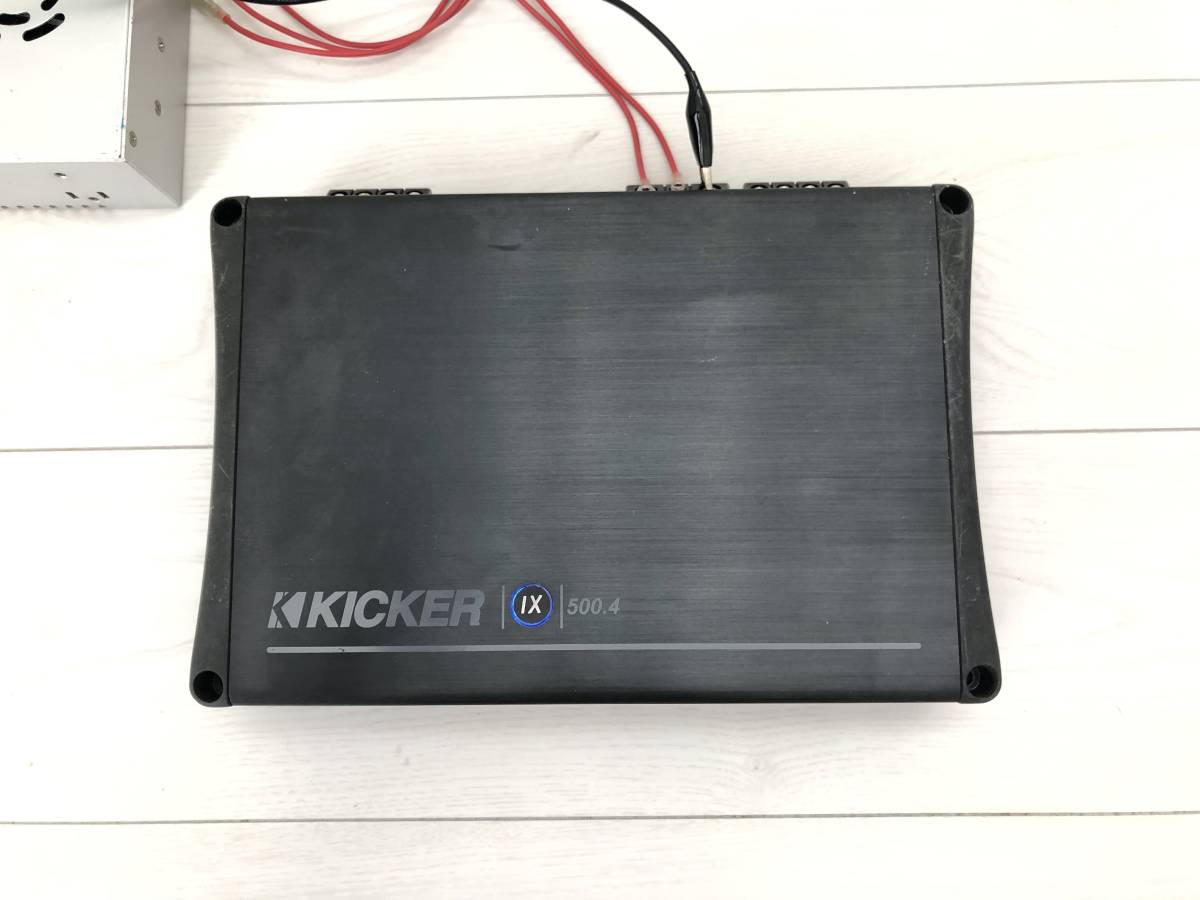 kicker カーアンプ 500.4 キッカー-