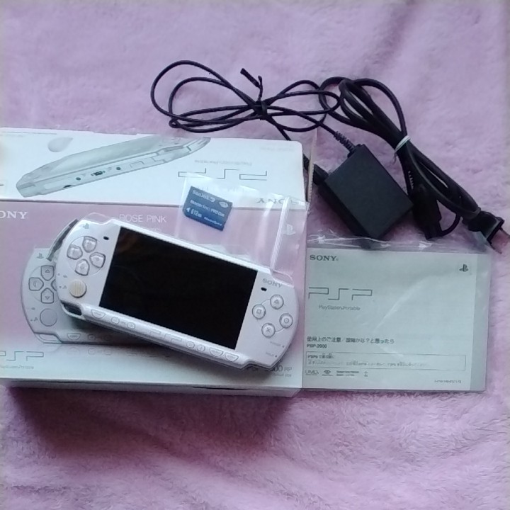 PSP-2000 本体 ローズピンク（バッテリーパックなし）おまけ付き PSP-2000 本体 ローズピンク（バッテリーパックなし）おまけ付き