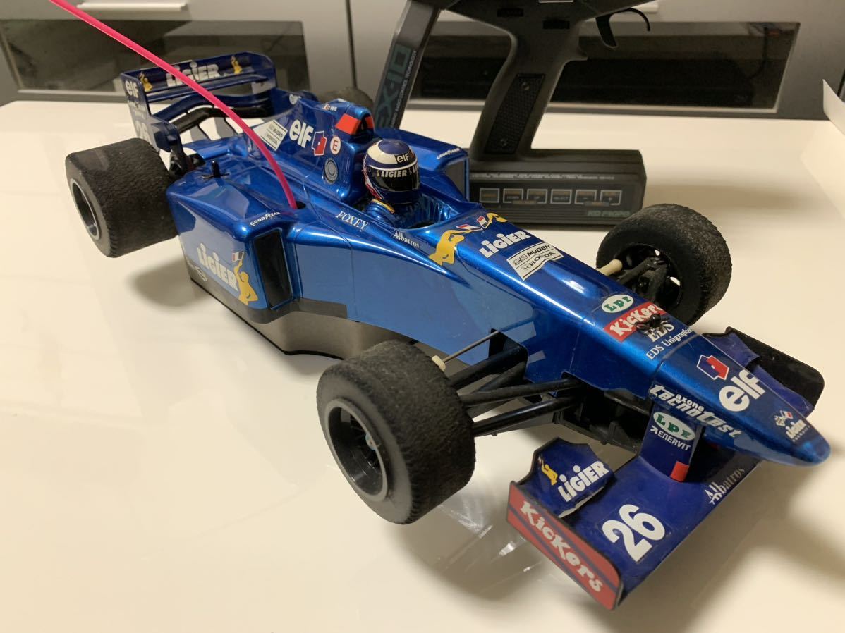 当時物 TAMIYA タミヤ リジェJS41 F103 F1 ラジコン 電動RC _画像1