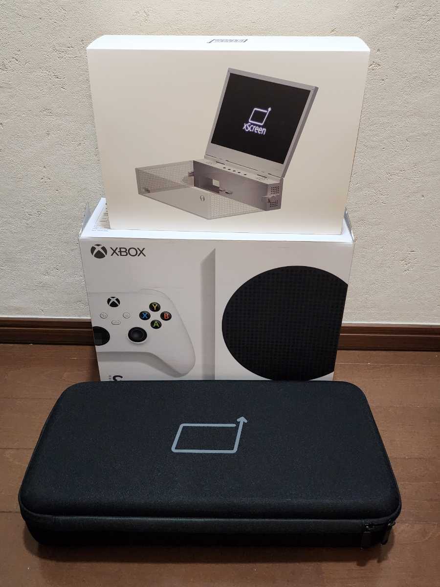 xScreen Xbox Series S 本体 セット モニター 専用 液晶 RRS-00015 エックスボックス シリーズS